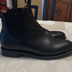 Meermin Black Chelsea Boots